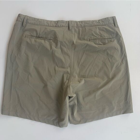 Free Fly Mens 40 Beige Chino shorts Stretch Pockets Utility Hybrid Outdoor Comfy - Picture 2 of 9